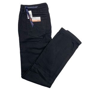 Jag Black Portia Straight Mid Rise Straight Leg Jeans Sz 16